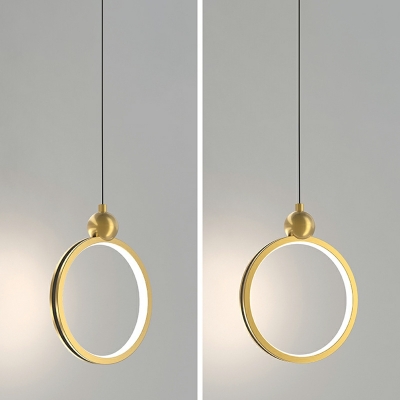 Minimalism Pendant Lighting Fixtures Metal LED Linear for Dinning Room