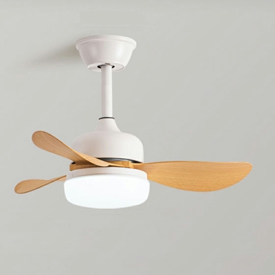 Nordic LED Minimalist Ceiling Mounted Fan Light for Living Room and Bedroom