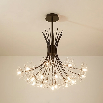 Modern Chandelier Pendant Light Sputnik Elegant for Dinning Room