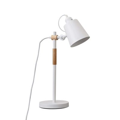 Nordic Minimalist Wrought Iron Desk Lamp for Bedroom and Study
