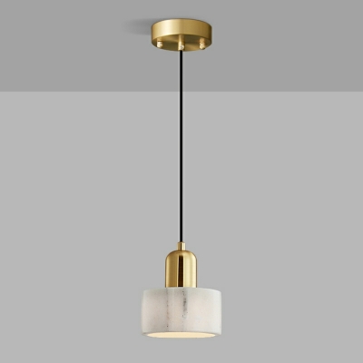 Contemporary Hanging Pendnant Lamp Simplicity LED Stone for Dinning Room