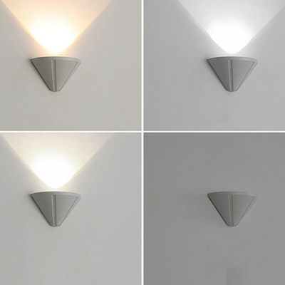 Contemporary LED Wall Mounted Light Fixture Cone Basic for Living Room