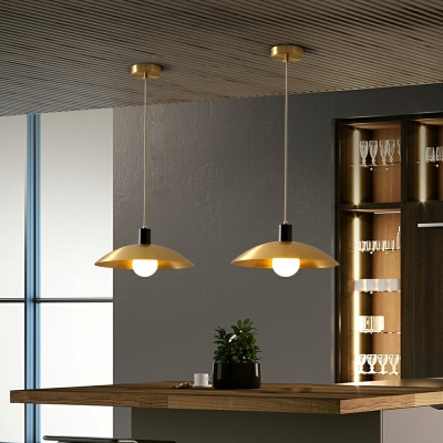 Contemporary Metal Pendant Lighting Fixtures Basic for Dinning Room