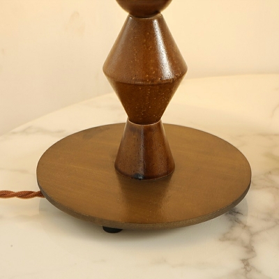 Fabric Minimalism Night Table Lamps Cone Elegant fot Living Room