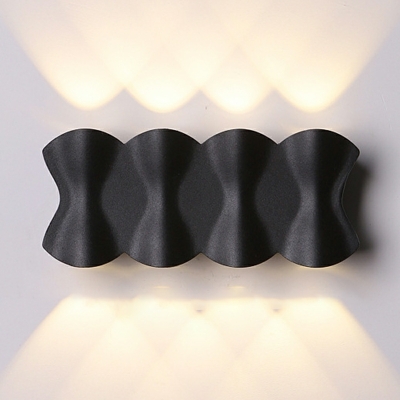 Minimalism LED Wall Mounted Light Fixture Basic Metal for Bedroom