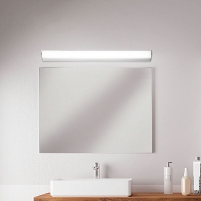 Minimalism Wall Mounted Vanity Lights LED Metal Linear for Bathroom