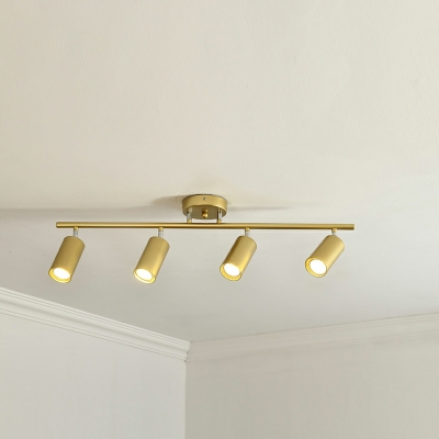 Modern Minimalist Metal Track Ceiling Light for Restaurants and Shops