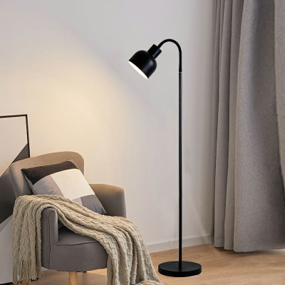 Nordic Style Drum Basic Floor Lights Macaron Minimalism for Living Room