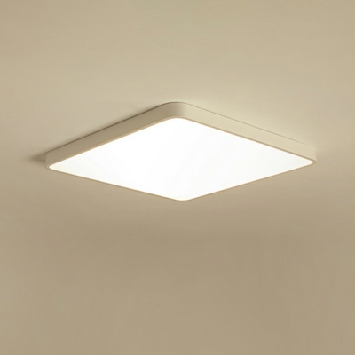 1 Light Nordic Style Geometric Shape Metal Ceiling Flush Mount Lights