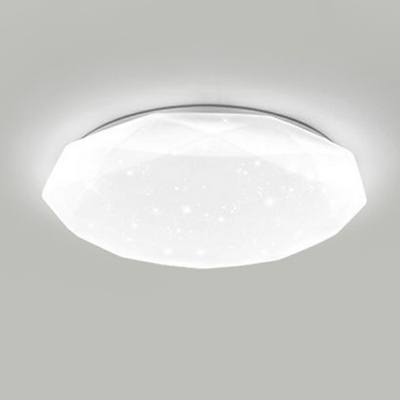 Contemporary Flush Mount Ceiling Light Fixtures Drum for Kid's Room