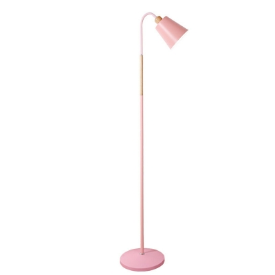 Nordic Minimalist Macaron Color Floor Lamp for Bedroom and Living Room