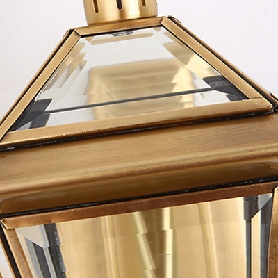 Industrial Glass Flush Mount Ceiling Light Vintage for Living Room