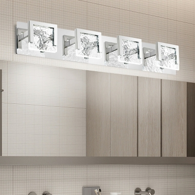 Minimalism Crystal Wall Mounted Vanity Lights LED Basic for Living Room