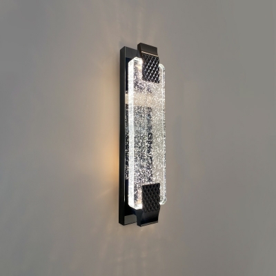 Rectangle Wall Mounted Light Fixture Minimalism for Living Room
