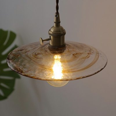 Industrial Hanging Pendant Lights Vintage Glass for Living Room