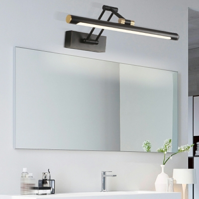 Metal Wall Mounted Vanity Lights LED Linear Minimalism for Bathroom