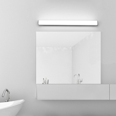 LED Linear Wall Mounted Vanity Lights Minimalism for Bathroom