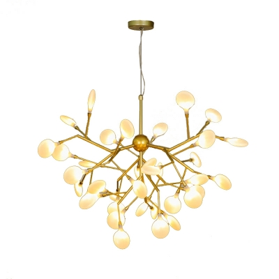 Minimalism Metal Chandelier Lighting Fixtures Sputnik for Living Room