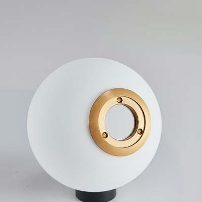Minimalism Nordic Style Nightstand Lamp Glass Macaron for Bedroom