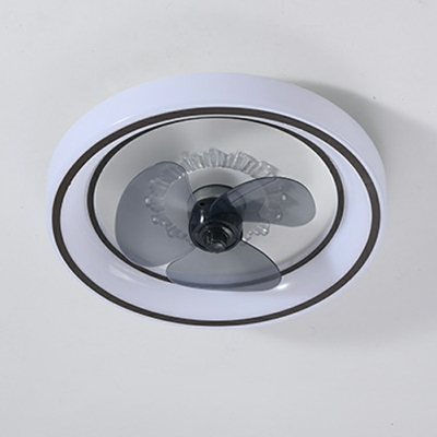 LED Ceiling Fans Minimalism Basic Elegant for Living Room