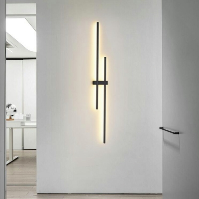LED Linear Wall Mounted Light Fixture Minimalism for Living Room