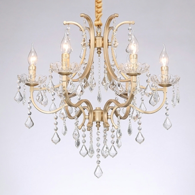 Crystal Chandelier Lighting Fixtures Traditional for Living Room