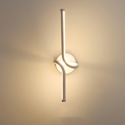 LED Modern Minimalist Line Wall Mount Fixture for Hallway and Bedroom