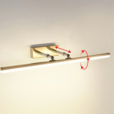 Minimalism Vanity Wall Light Fixtures LED Linear for Bathroom