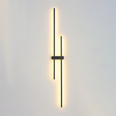 LED Linear Wall Mounted Light Fixture Minimalism for Living Room