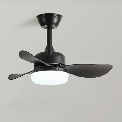Nordic LED Minimalist Ceiling Mounted Fan Light for Living Room and Bedroom