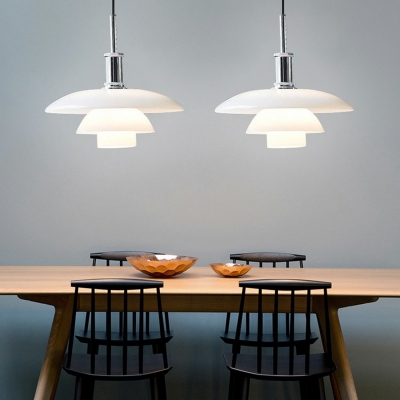 1 Light Contemporary Style Cone Shape Metal Pendant Light Fixtures