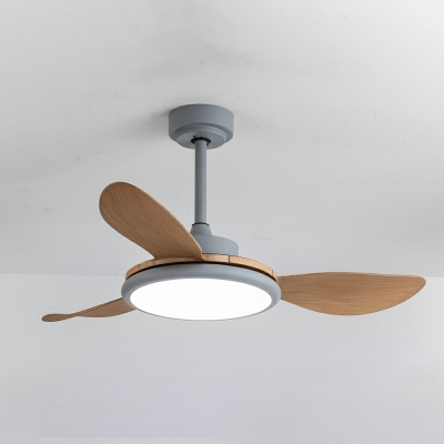 1 Light Minimalistic Style Round Shape Metal Hanging Ceiling Light