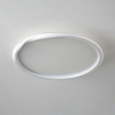1 Light Modern Style Geometric Shape Metal Flush Mount Lighting Fixtures