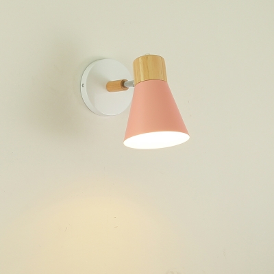 Macaron Metal Wall Mounted Light Fixture Minimalism for Living Room