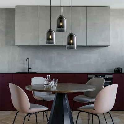 Nordic Creative Double-glazed Pendant Lights for Restaurants and Bars