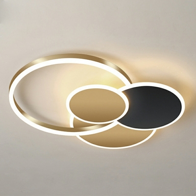 LED Contemporary Ceiling Light Simple Nordic Pendant Light Fixture Acrylic for Living Room