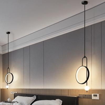 LED Modern Minimalist Pendant Light for Living Room and Bedroom