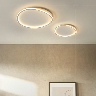 Modern Simple Led Round Ceiling Light Fixture for Living Room