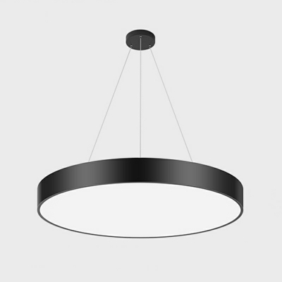 LED Contemporary Ceiling Light Simple Nordic Chandelier Fixture for Office