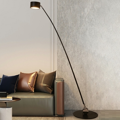 Modern Unique Shape 1 Light Metal Floor Lights for Living Room