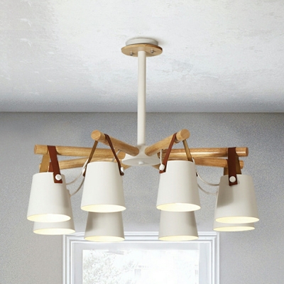 Simple Shape Modern Style Metal Chandelier Light for Living Room