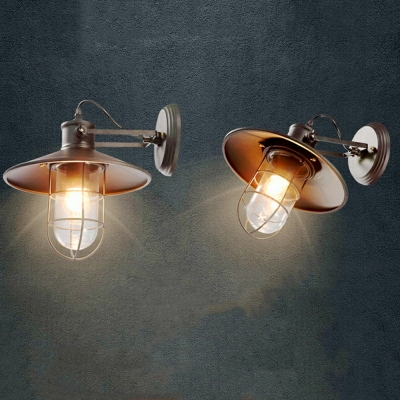 1 Light Industrial Unique Shape Metal Table Lights for Living Room