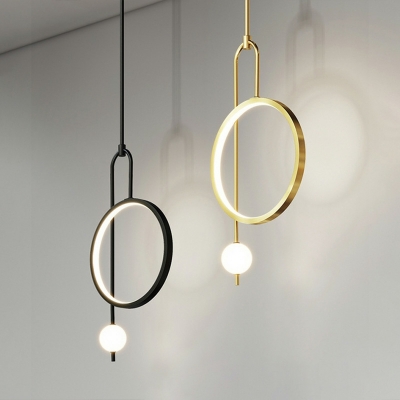 LED Modern Minimalist Pendant Light for Living Room and Bedroom