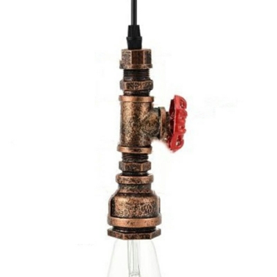 Industrial Style Vintage 1-Light Pendant Light for Coffee Shop
