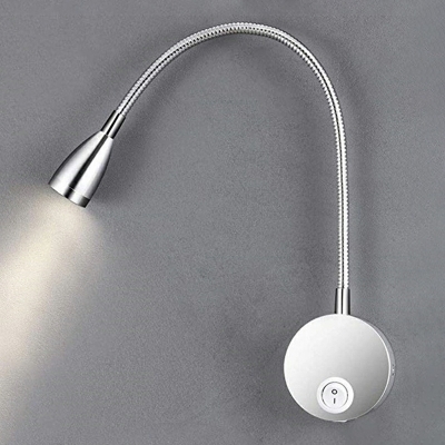 Modren Style Simple Hose Wall Lamp with Shade for Living Room
