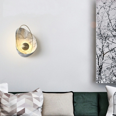 Modren Creative Shell Wall Lamp for Dining Room and Living Room