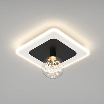 Nordic LED Minimalist Starry Flushmount Ceiling Light for Corridors and Entrances