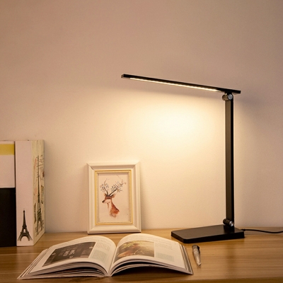 1 Light Modern Simple Shape Metal Table Light for Living Room