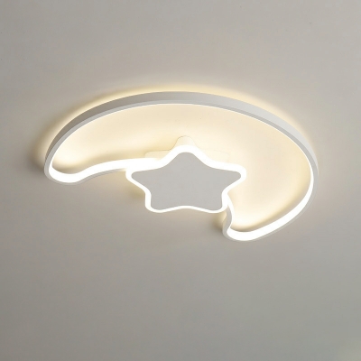Minimalist Flush Mount Ceiling Light Fixtures LED Linear for Living Room