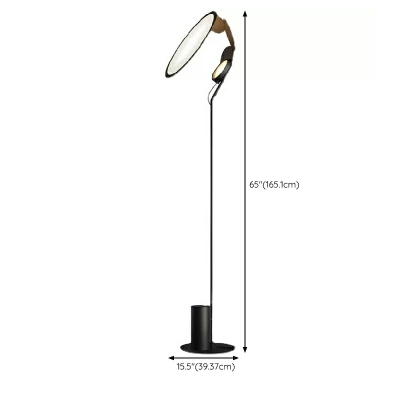 Contemporary Style Creative Floor Lamp with Acrylic Shade for Living Room